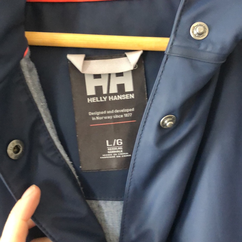 Helly Hansen Lined Long Rain Coat - image 5